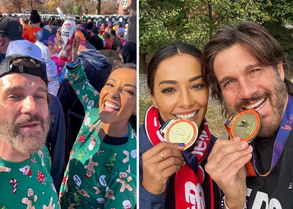 Juliana Moreira e Edoardo Stoppa volano a New York per la maratona