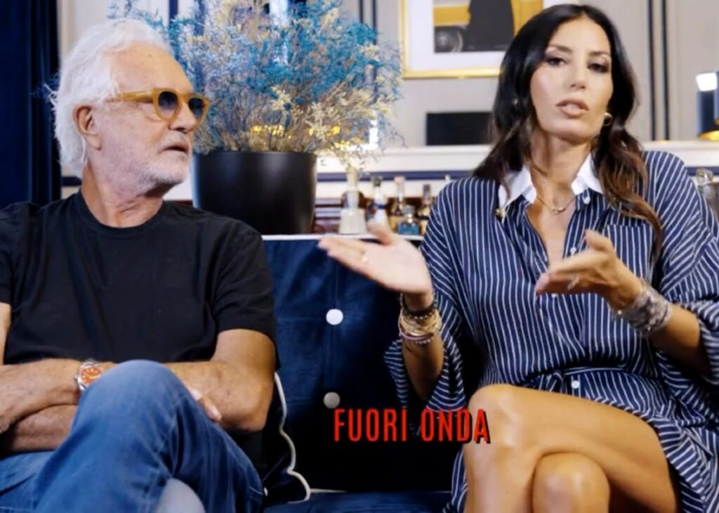Elisabetta Gregoraci e il clamoroso fuori onda sull'ex marito Flavio Briatore: ''Se si risposa? Lo ammazzo'' Elisabetta Gregoraci e il clamoroso fuori onda sull'ex marito Flavio Briatore: ''Se si risposa? Lo ammazzo''
