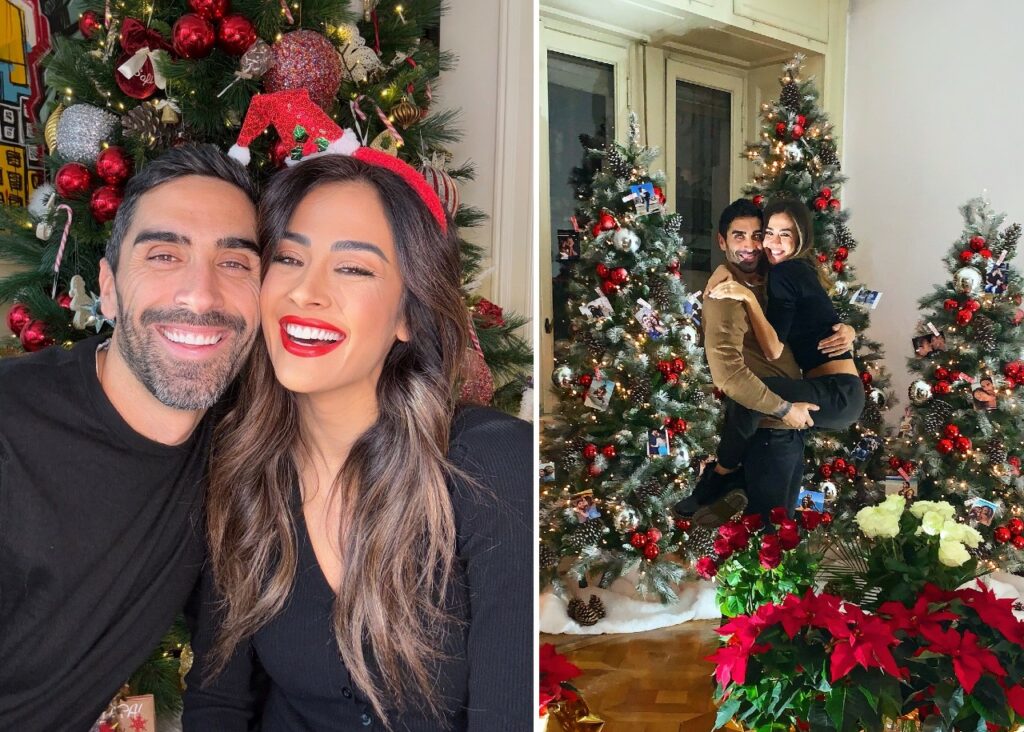 Giorgia Palmas e Filippo Magnini festeggiano l'ultimo Natale nella casa di Milano Giorgia Palmas e Filippo Magnini festeggiano l'ultimo Natale nella casa di Milano