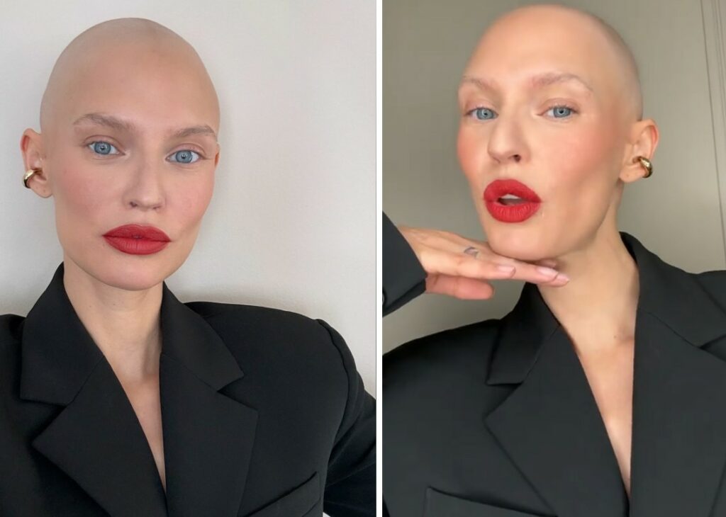 Bianca Balti anche durante la chemio continua a essere la musa di Dolce & Gabbana: campagna make up senza capelli, guarda Bianca Balti anche durante la chemio continua a essere la musa di Dolce & Gabbana: campagna make up senza capelli, guarda