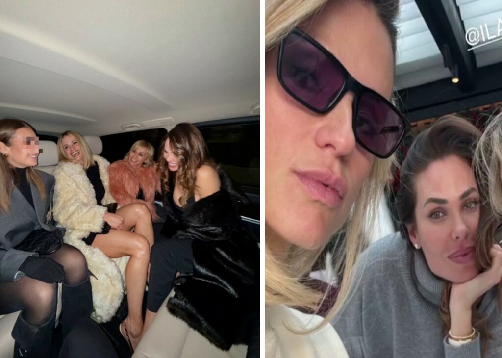 Le foto del lussuoso weekend a Saint Moritz di Michelle Hunziker e Ilary Blasi Le foto del lussuoso weekend a Saint Moritz di Michelle Hunziker e Ilary Blasi
