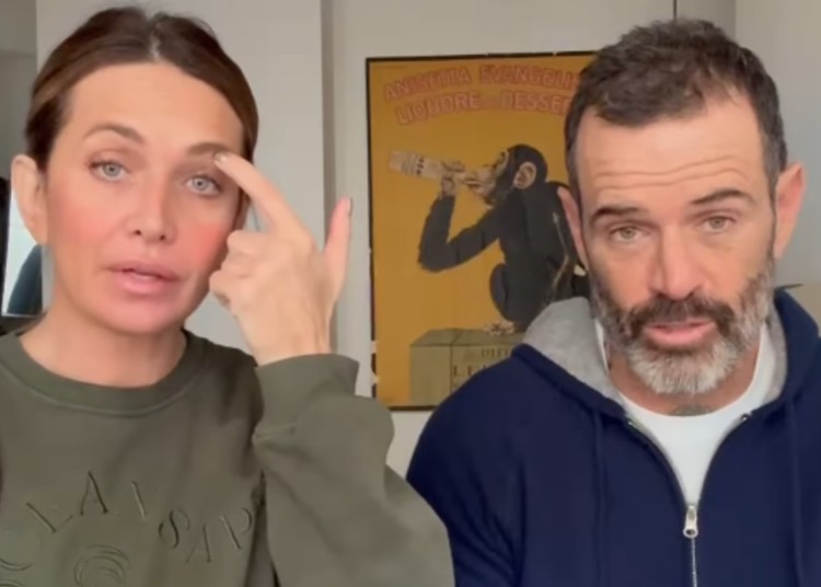 Katia Pedrotti e Ascanio Pacelli appaiono provati dal ricovero del figlio