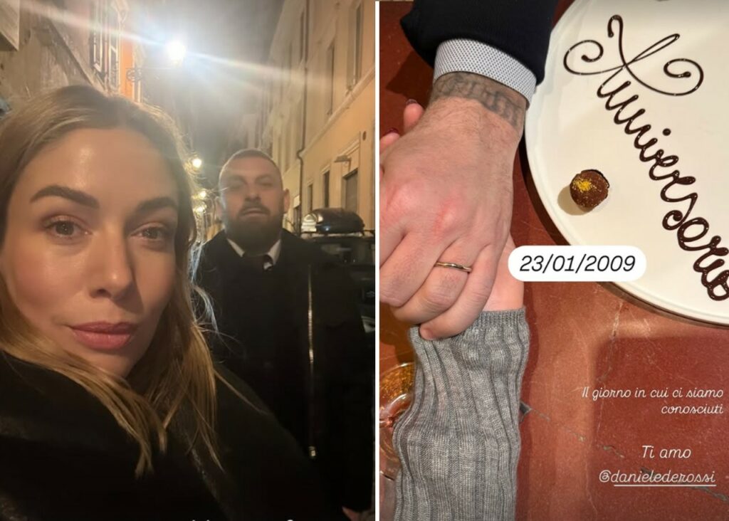 Sarah Felberbaum e Daniele De Rossi festeggiano 16 anni d'amore Sarah Felberbaum e Daniele De Rossi festeggiano 16 anni d'amore