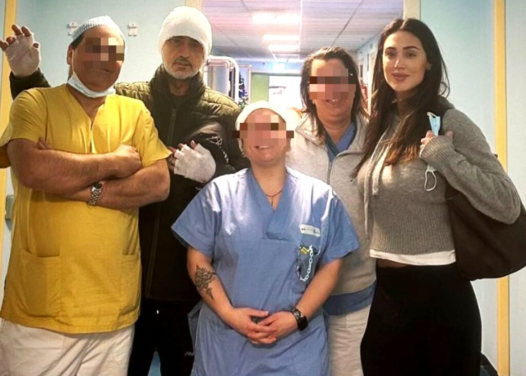 Incidente del padre di Belen e Cecilia Rodriguez: le prime foto che mostrano le gravi conseguenze fisiche per Gustavo