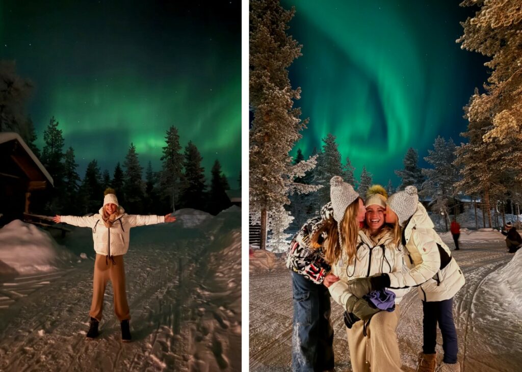 ''Abbiamo pianto insieme dalla gioia'': Michelle Hunziker e le figlie estasiate dal viaggio in Lapponia per vedere l'aurora boreale ''Abbiamo pianto insieme dalla gioia'': Michelle Hunziker e le figlie estasiate dal viaggio in Lapponia per vedere l'aurora boreale