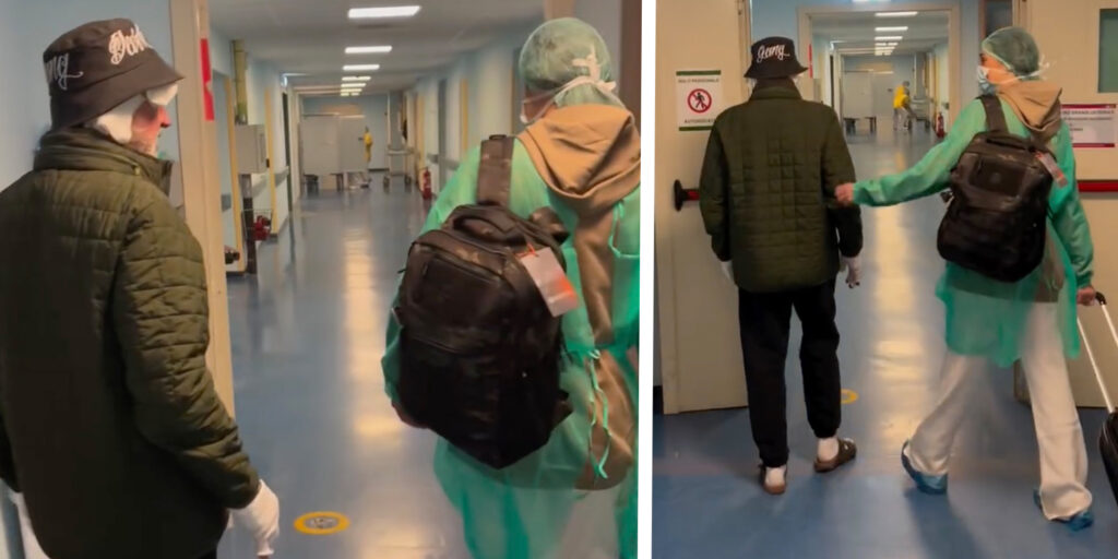 Il papà di Belen e Cecilia Rodriguez esce dall’ospedale dopo 29 giorni: le immagini Il papà di Belen e Cecilia Rodriguez esce dall’ospedale dopo 29 giorni: le immagini