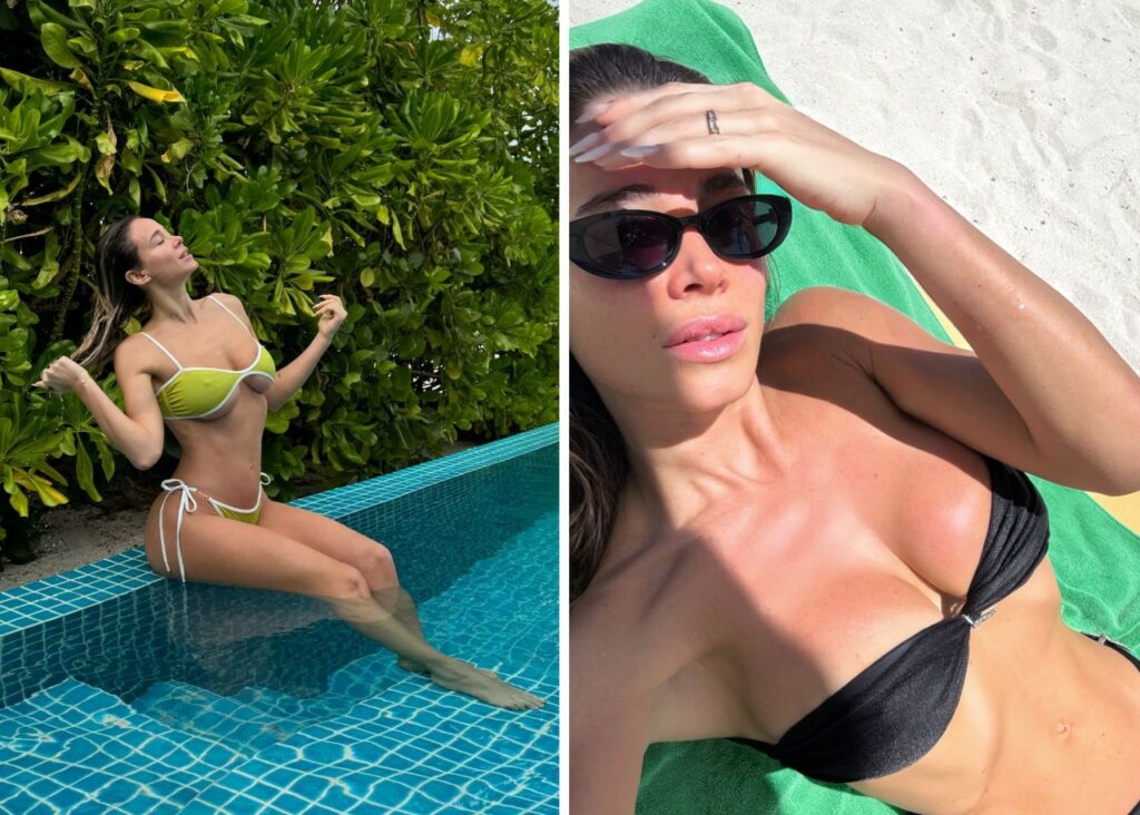 Diletta Leotta strepitosa in bikini alle Maldive