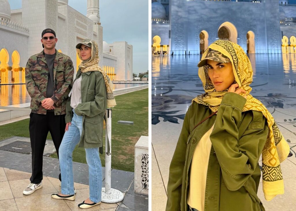 Melissa Satta e Carlo Beretta dopo Dubai volano ad Abu Dhabi