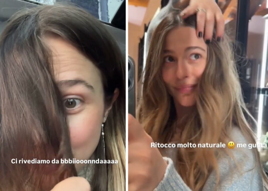 ''Ritocco molto naturale, mi piace'': Jacqueline Di Giacomo copre la ricrescita per la prima volta dopo 1 anno e mezzo e il parto: foto