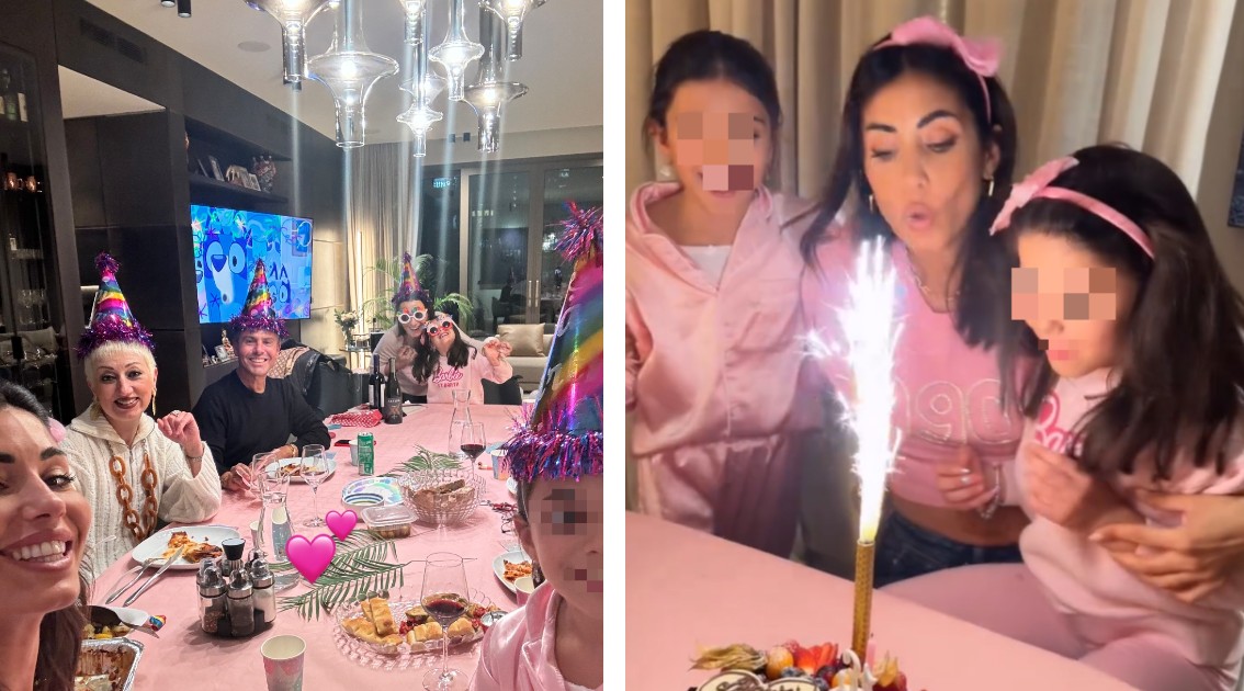 Federica Nargi festeggia 35 anni con un ''pink party'' organizzato dalle sue figlie: guarda - Gossip.it | News sul Gossip e VIP