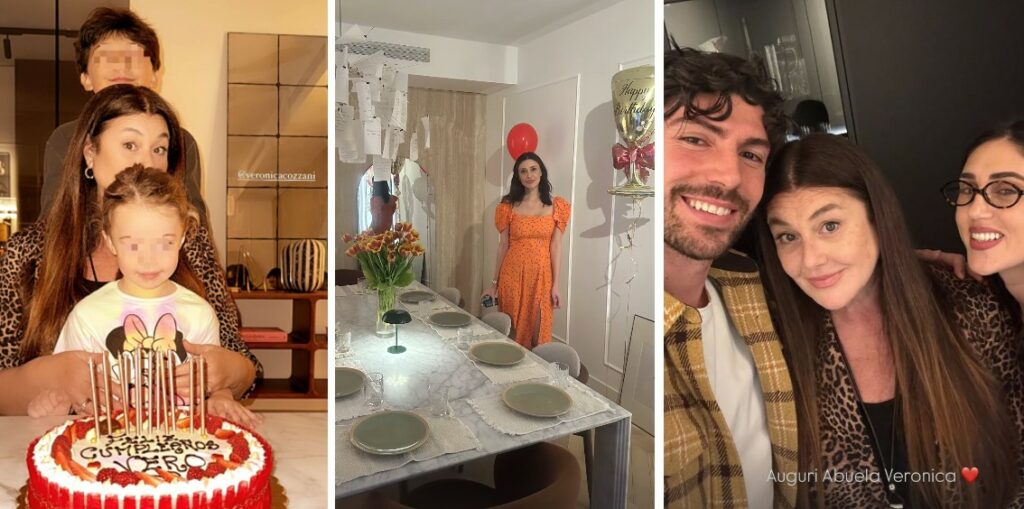 Belen e Cecilia Rodriguez festeggiano i 62 anni di mamma Veronica Cozzani con tutta la famiglia: guarda le immagini Belen e Cecilia Rodriguez festeggiano i 62 anni di mamma Veronica Cozzani con tutta la famiglia: guarda le immagini