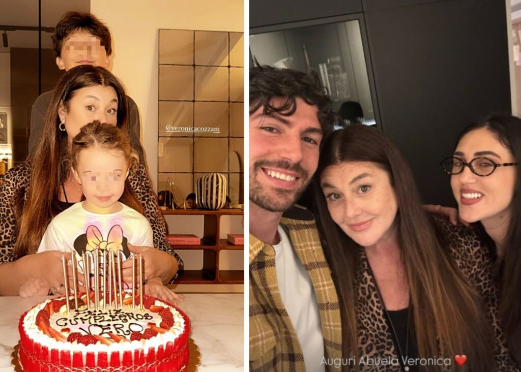 Belen e Cecilia Rodriguez festeggiano i 62 anni di mamma Veronica Cozzani Belen e Cecilia Rodriguez festeggiano i 62 anni di mamma Veronica Cozzani