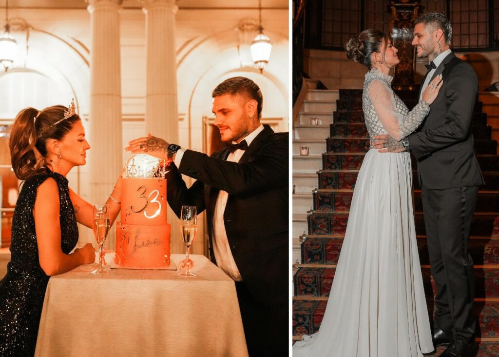 Mauro Icardi festeggia il compleanno della fidanzata China Suarez