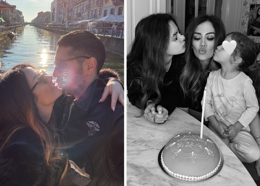 Giorgia Palmas festeggia 43 anni con la famiglia sui Navigli Giorgia Palmas festeggia 43 anni con la famiglia sui Navigli