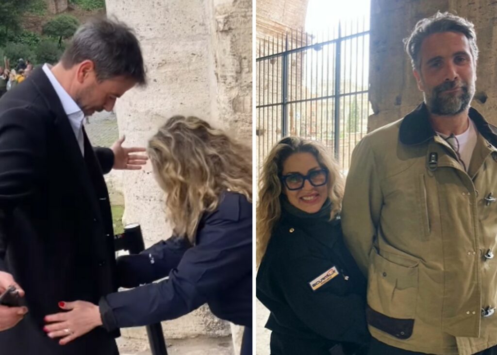 Eleonora Cecere di 'Non è la Rai' oggi lavora come guardia giurata al Colosseo: l'incontro con gli ex coinquilini del GF a Roma Eleonora Cecere di 'Non è la Rai' oggi lavora come guardia giurata al Colosseo: l'incontro con gli ex coinquilini del GF a Roma