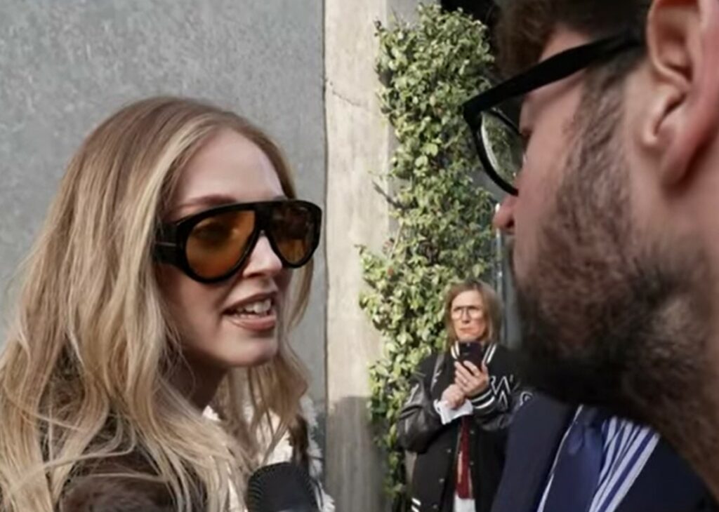 ''Ho querelato Fabrizio Corona'': Chiara Ferragni all'inviato del programma tv conferma di essere passate alle vie legali