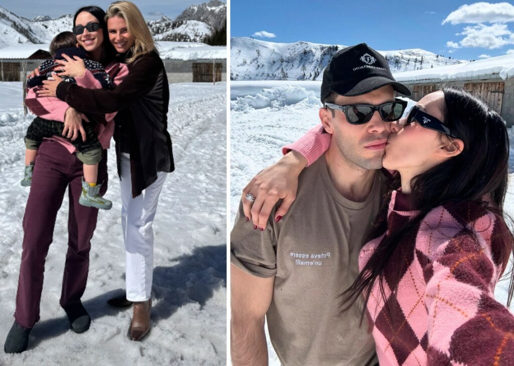 Le foto del weekend in montagna per i 2 anni di Cesare il figlio di Aurora Ramazzotti Le foto del weekend in montagna per i 2 anni di Cesare il figlio di Aurora Ramazzotti