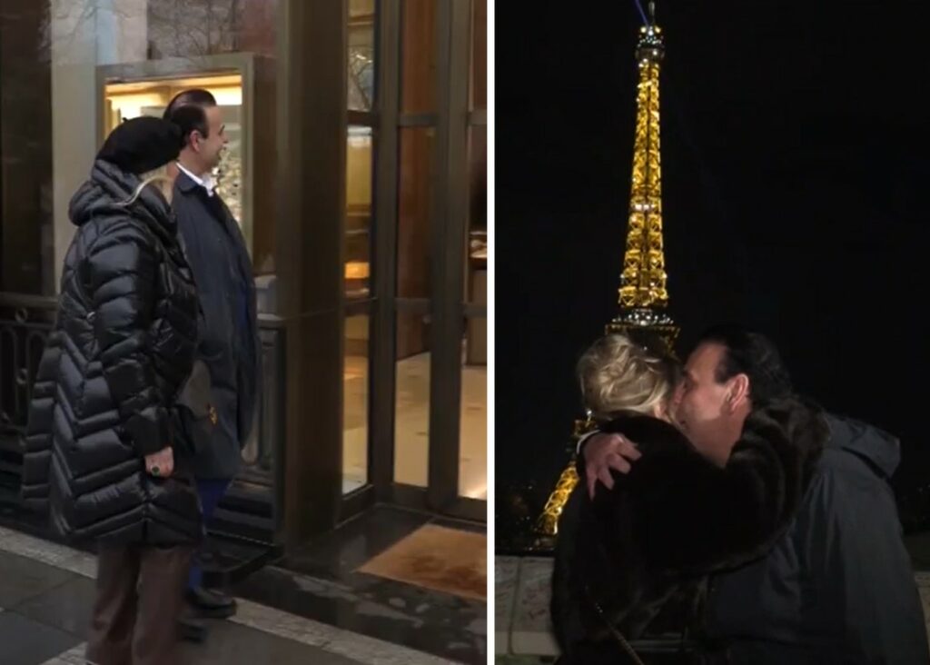 Tina Cipollari vola a Parigi con il corteggiatore Cosimo e si fa regalare borse e gioielli di lusso Tina Cipollari vola a Parigi con il corteggiatore Cosimo e si fa regalare borse e gioielli di lusso