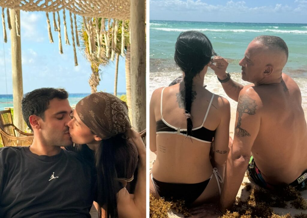 Aurora Ramazzotti in Messico con futuro marito, figlio e papà: foto della vacanza da sogno Aurora Ramazzotti in Messico con futuro marito, figlio e papà: foto della vacanza da sogno