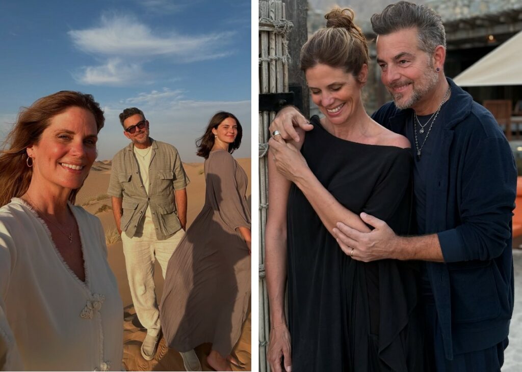 Le foto più belle del viaggio negli Emirati Arabi di Filippa Lagerback e Daniele Bossari