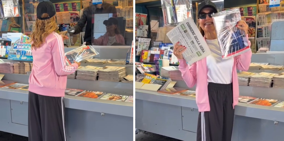 Barbara d'Urso orgogliosissima di essere sulla cover di '7' del Corriere: si mostra mentre compra il giornale in edicola, le parti salienti dell’intervista - Gossip.it | News sul Gossip e VIP