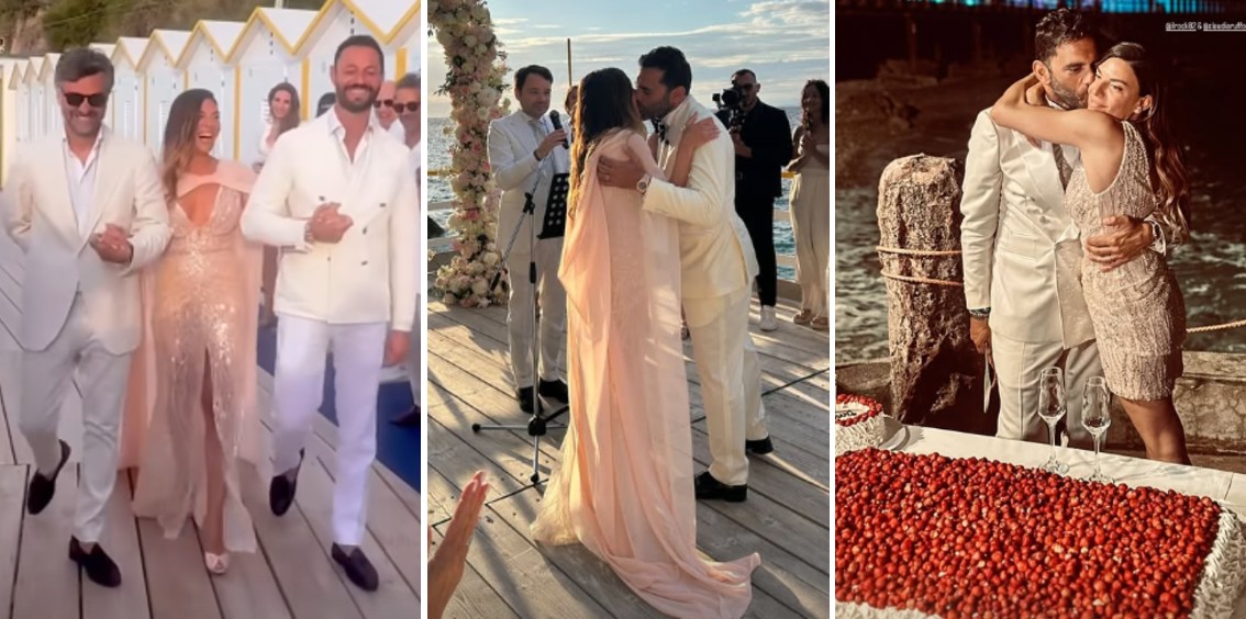 L'attrice Claudia Ruffo di 'Un Posto al Sole' si è sposata: le foto delle nozze da sogno a Capri nel weekend con le amiche vip - Gossip.it | News sul Gossip e VIP
