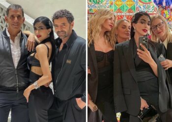 Alessia Marcuzzi e gli altri vip all'evento romano di Dolce & Gabbana