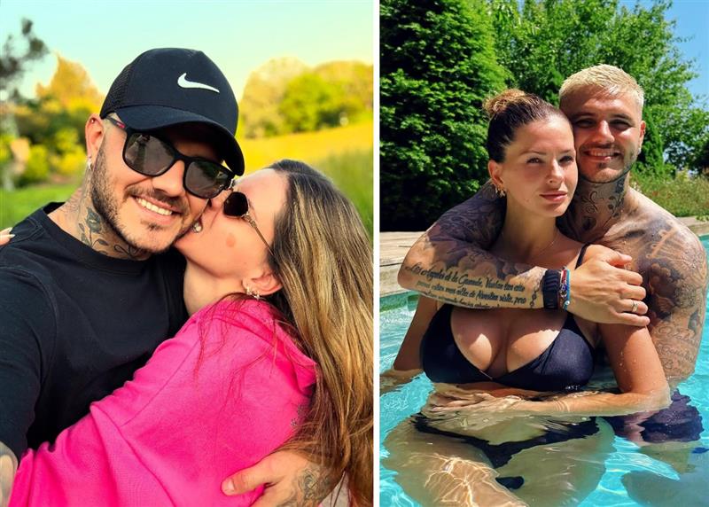 Mauro Icardi e l'amore a gonfie vele con Eugenia Suarez Mauro Icardi e l'amore a gonfie vele con Eugenia Suarez