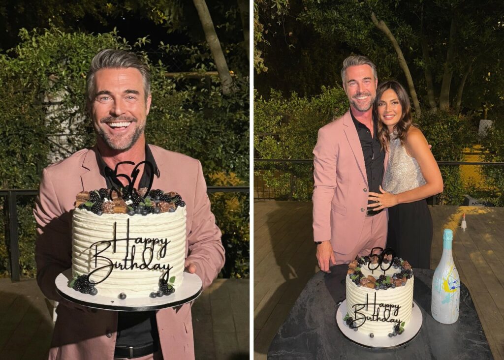 Flavio Montrucchio festeggia 50 anni con un party a Roma
