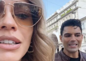 Il fidanzato americano di Ivana Mrazova ha problemi con l'italiano!