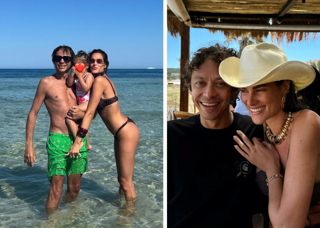Valentino Rossi e Francesca Sofia Novello sono già ad Ibiza con le figlie Valentino Rossi e Francesca Sofia Novello sono già ad Ibiza con le figlie