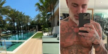 Gianluca Vacchi mostra la sua meravigliosa villa di Miami