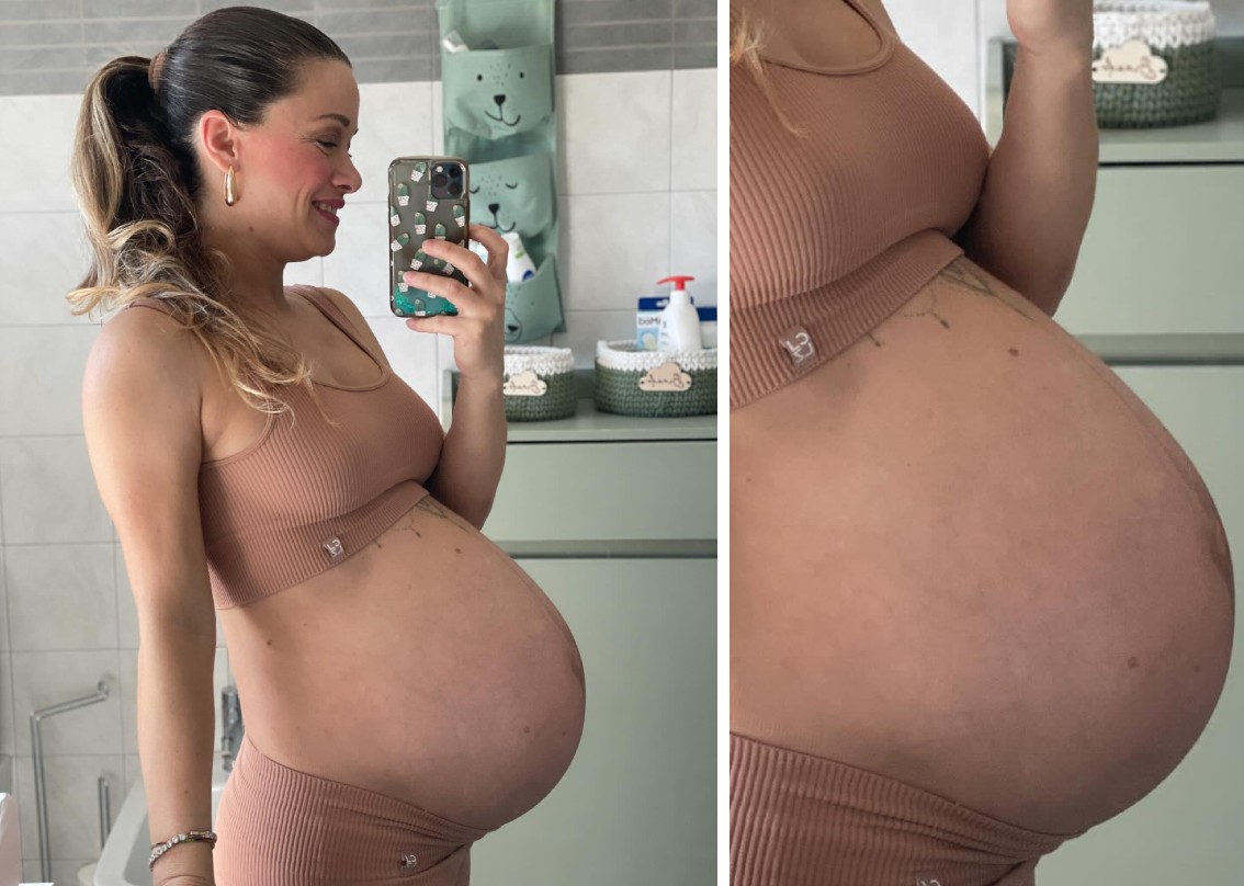 L'ex ballerina di 'Amici' Alice Bellagamba mostra il pancione a nudo appena entrata nel nono mese di gravidanza: guarda - Gossip.it | News sul Gossip e VIP