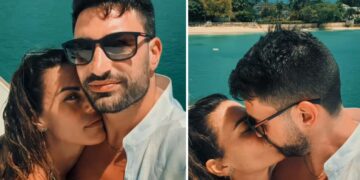 Bianca Guaccero e il fidanzato Giovanni Pernice innamorati nel resort di lusso a Barbados: guarda
