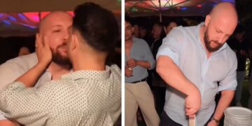''Mi ha fatto specchiare in quello sguardo'': Marco Carta festeggia 40 anni col nuovo fidanzato Luca, chef milanese, le foto