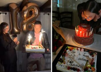 Chanel Totti compie 18 anni! La figlia di Francesco Totti e di Ilary Blasi festeggia con gli amici, il papà le porta la torta: guarda