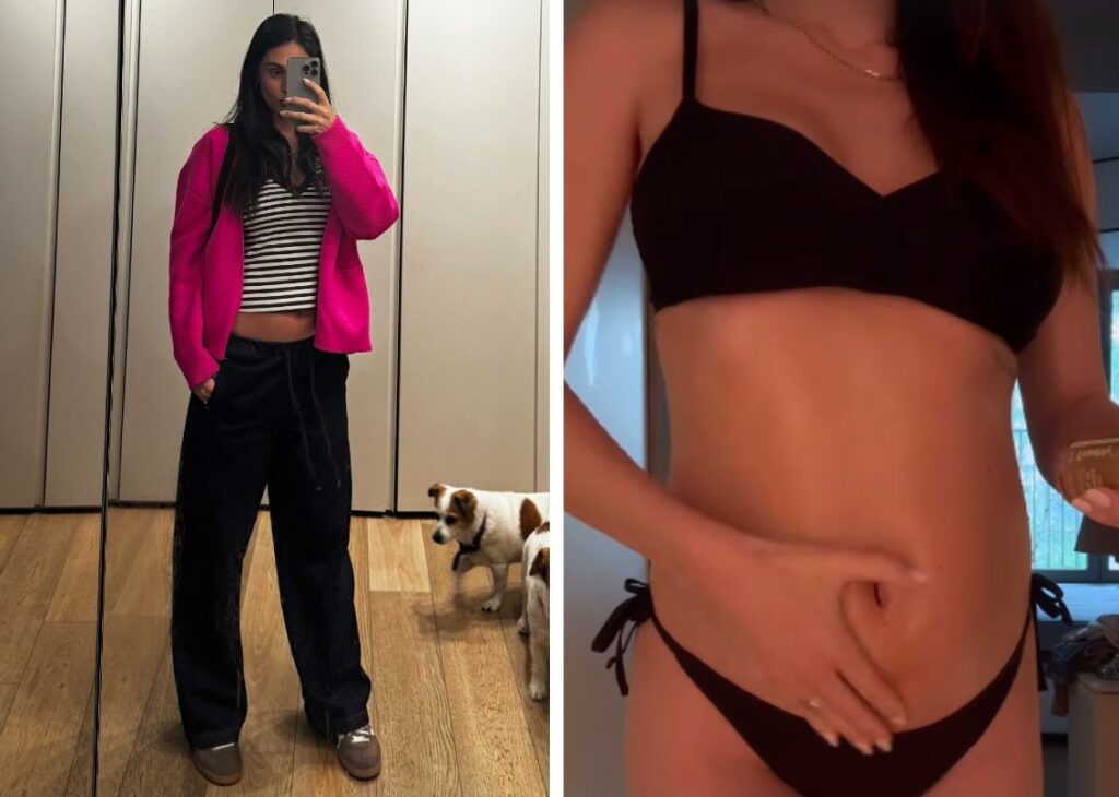 Cecilia Rodriguez dopo l'annuncio della gravidanza mostra come si prende cura del pancione e previene le smagliature durante la dolce attesa: guarda