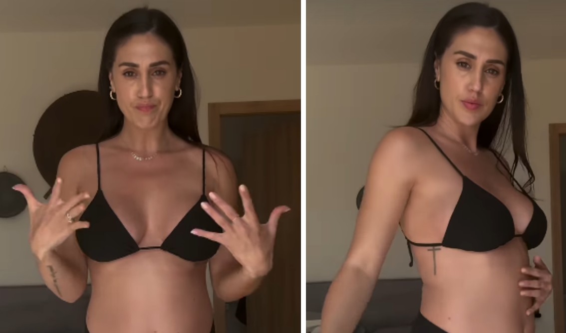 Cecilia Rodriguez mostra per la prima volta il pancione in bikini: le forme premaman sono già molto abbondanti - Gossip.it | News sul Gossip e VIP