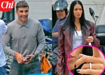 Elodie e Andrea Iannone, nozze in vista? Su 'Chi' spunta l'anello al dito della cantante romana, ormai inseparabile dal pilota