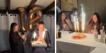 Le foto delle due cene a Roma per i 18 anni di Chanel Totti con papà Francesco Totti e la famiglia di Ilary Blasi