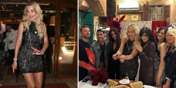 Le foto del super party per i 58 anni di Valeria Marini con tantissime amiche vip