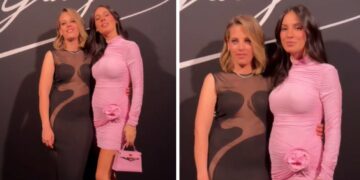 Giulia De Lellis: primo red carpet con pancione! Rosa confetto all'evento milanese: guarda