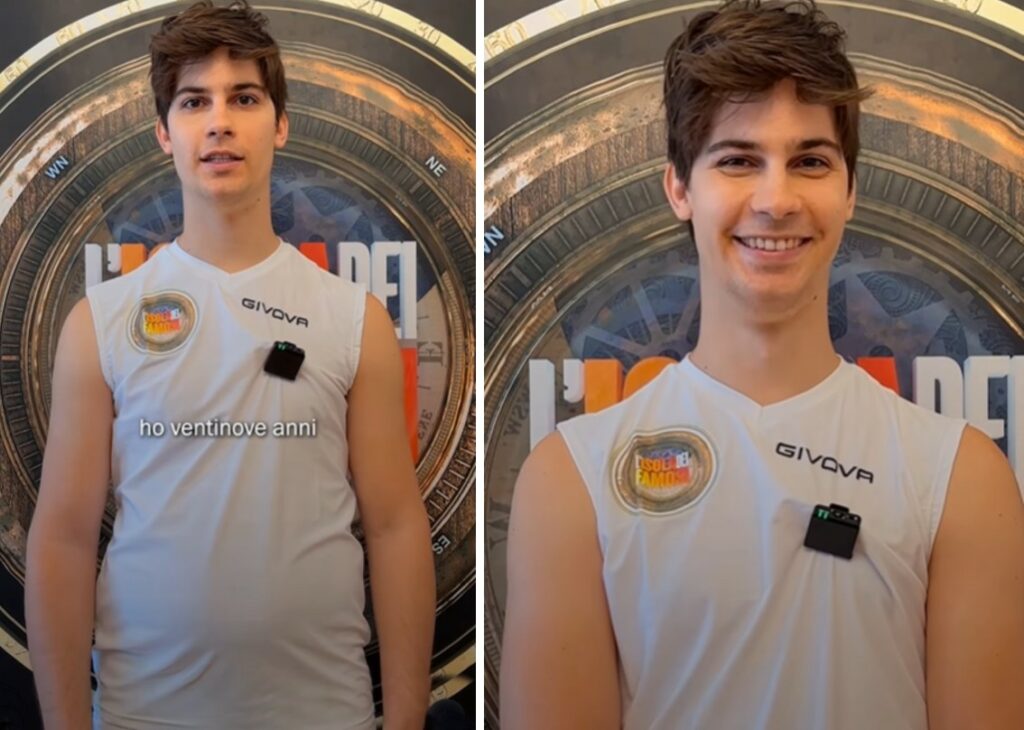 Lorenzo Tano ha ''mangiato come un animale'' prima di volare in Honduras per l'Isola dei Famosi: le immagini della sua presentazione