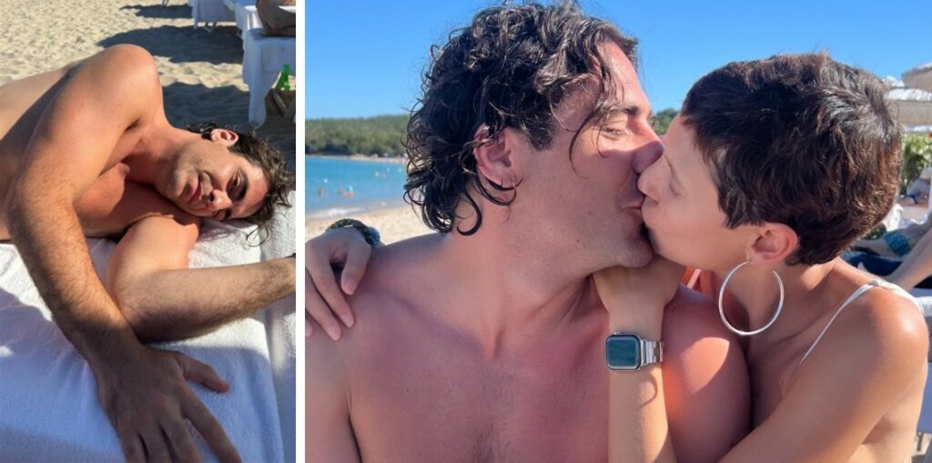 Bianca Balti festeggia 1 anno d’amore col suo Alessandro al mare: guarda