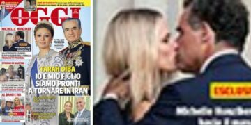 Michelle Hunziker paparazzata mentre bacia un Tronchetti Provera: è il suo nuovo amore?