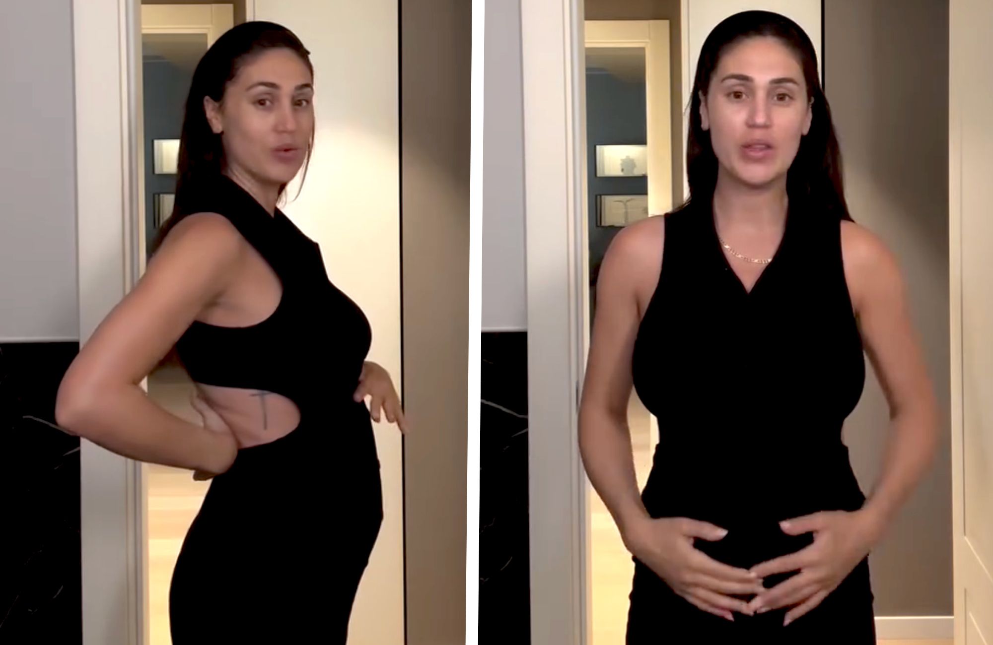 ''Per accettare i cambiamenti fisici ci vuole tempo: guardate che panzone!'': Cecilia Rodriguez mostra le forme premaman sempre più grandi - Gossip.it | News sul Gossip e VIP