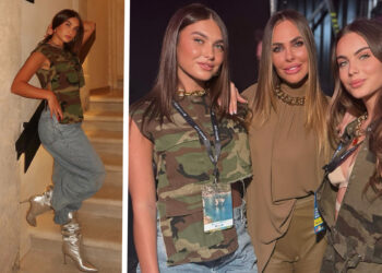 Chanel Totti ruba la scena a mamma Ilary Blasi durante la tappa di 'Battiti' a Molfetta: guarda