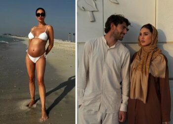 Cecilia Rodriguez e Ignazio Moser negli Emirati Arabi