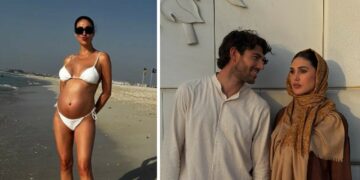Cecilia Rodriguez e Ignazio Moser negli Emirati Arabi