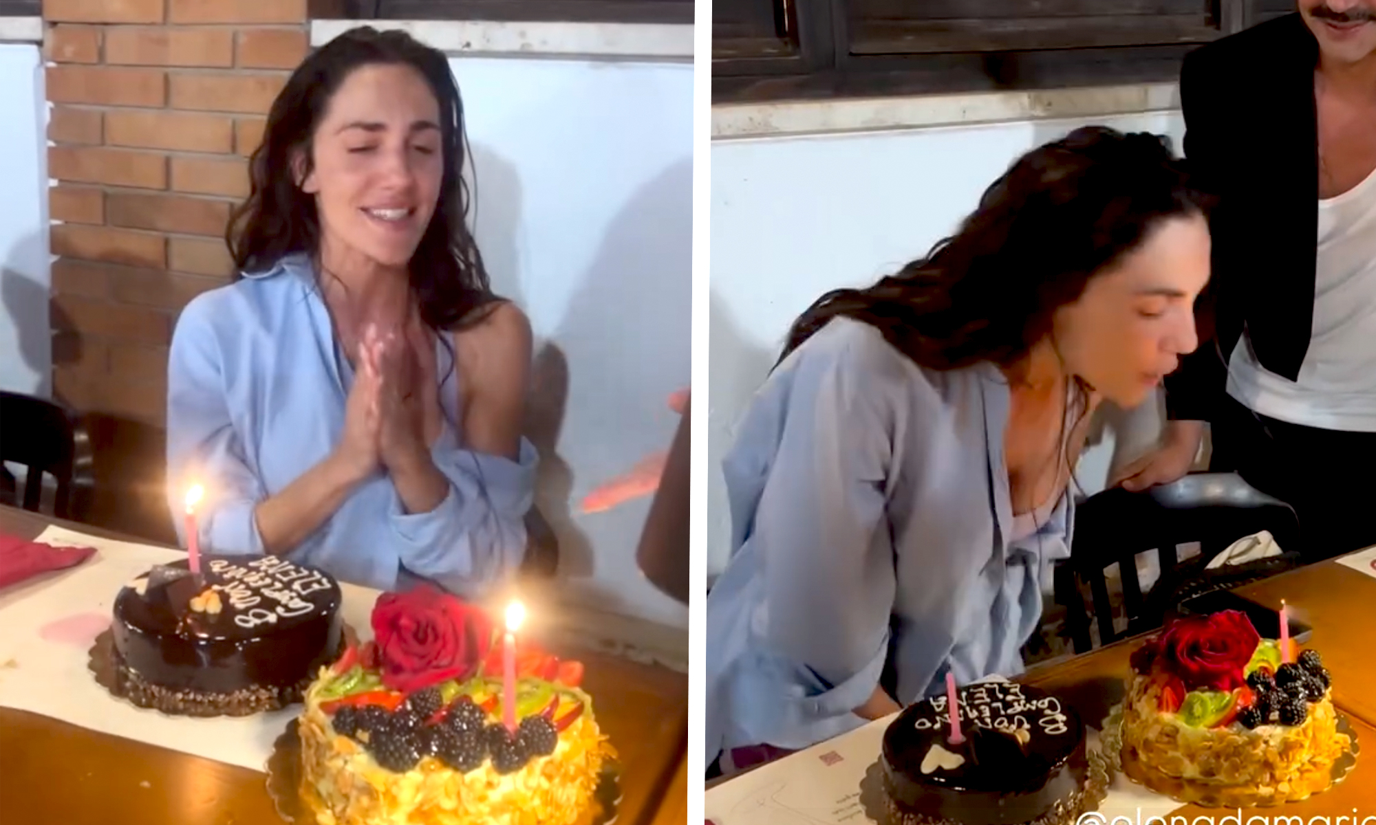 La ballerina e giudice di Amici Elena D'Amario, ex di Massimiliano Caiazzo, festeggia 35 anni a Roma: le immagini della cena con torta finale - Gossip.it | News sul Gossip e VIP